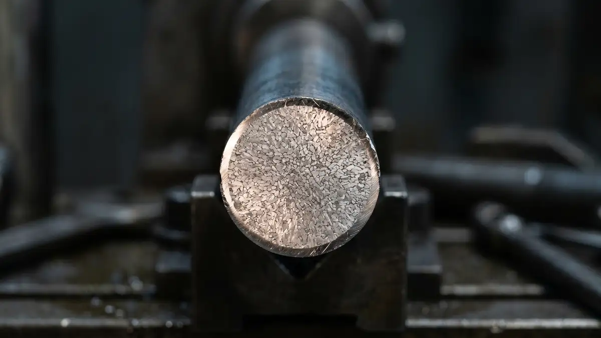 Nahaufnahme von Wolfram-Bauteilen in verschiedenen Geometrien, gefertigt von Negele Hartmetall-Technik